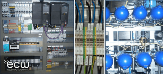 Automatisering, Bedrijfsautomatisering, Besturingskasten, Elektrische installaties, Revisie van machines, Borden bouw, Algemene automatisatie projecten, PLC-programmatie, Documentatie, Realisatie en opstarten van de installatie in Hulshout, Antwerpen